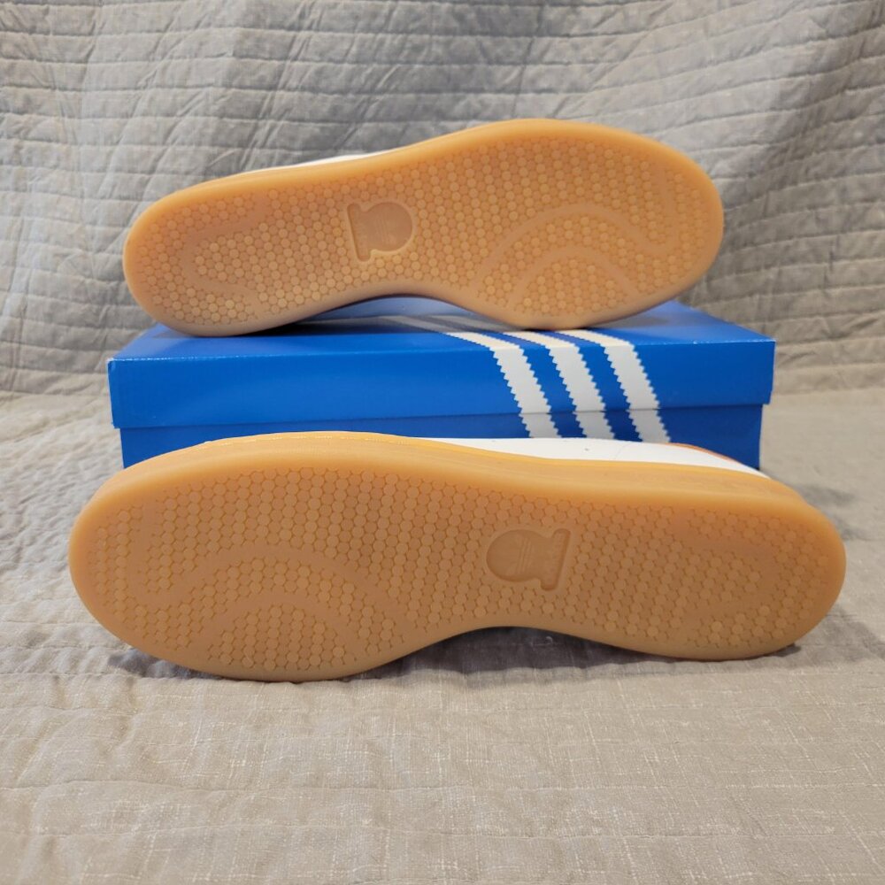 Adidas Stan Smith, White Orange Gum, Mens 14 - Picture 3 of 7